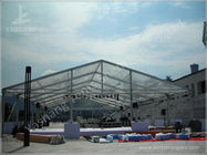 Beautiful Transparent Luxury Wedding Tents For Hire Clear Span Fabric Structures