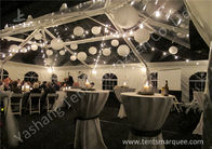 Beautiful Transparent PVC Cover Aluminum Alloy Frame Luxury Outdoor Marquee Tent For Wedding