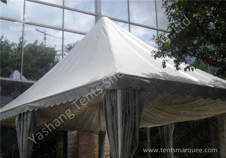 Hard Pressed Aluminium Frame Tents Outdoor With Roof Lining Decoration